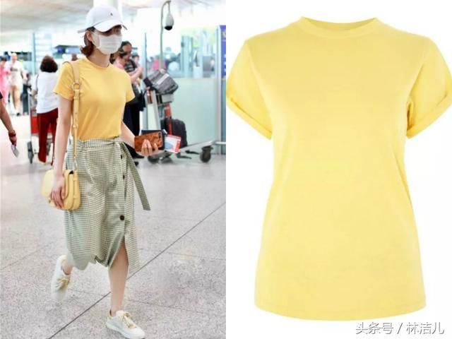 吴奇隆刘诗诗情侣装现身机场狂撒狗粮，宋茜就不能好好穿衣吗？