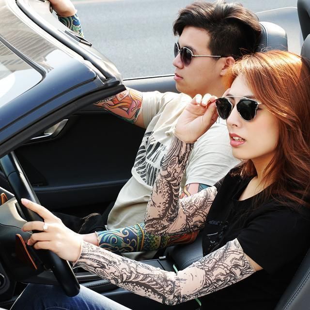 有逼格的“半壁纹身”来袭!男人身上超霸气，纹女人身上惹人爱