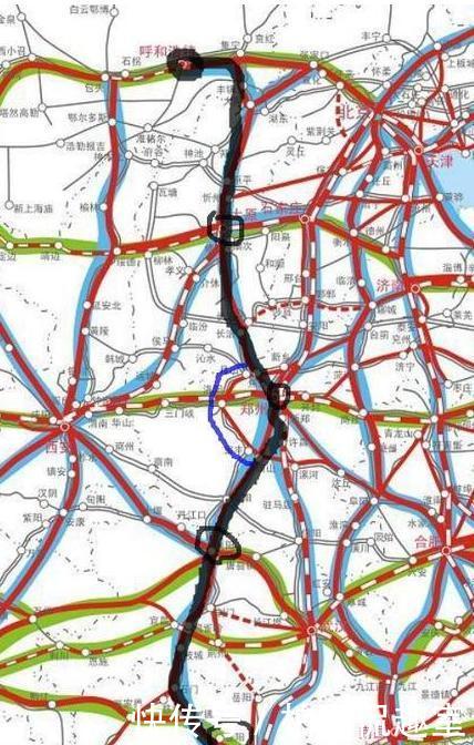 呼南高铁走向之争, 为什么最后还是走郑州, 而不是洛阳