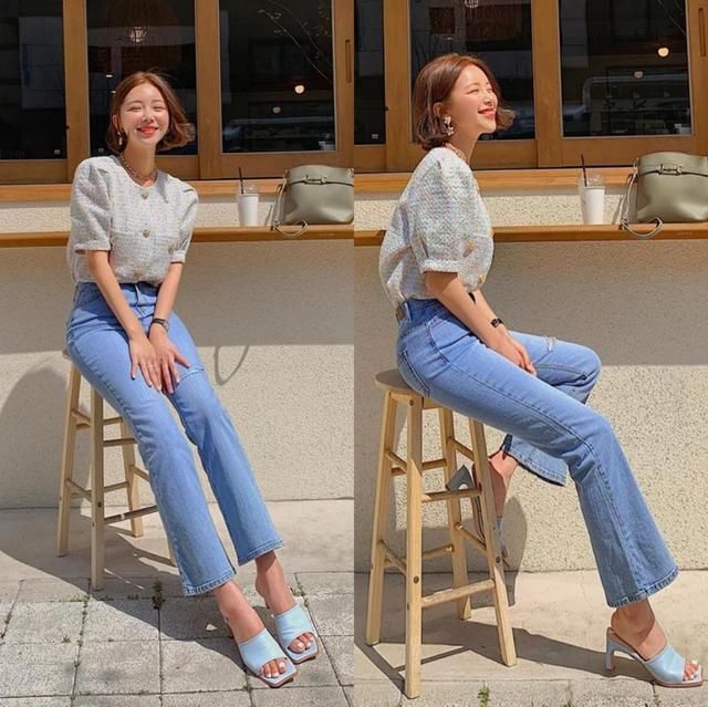  [牛仔裤]同样是穿牛仔裤，为什么别人穿得比你温柔？韩系穿法了解一下