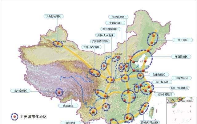 我国几大城市群，论发展潜力你最看好哪里