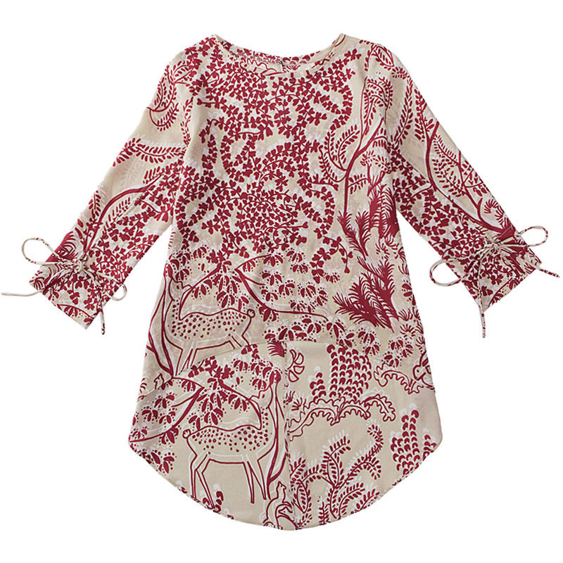 70后女人若不差钱，建议穿这小衫+棉麻裤，美的让男人挪不开眼