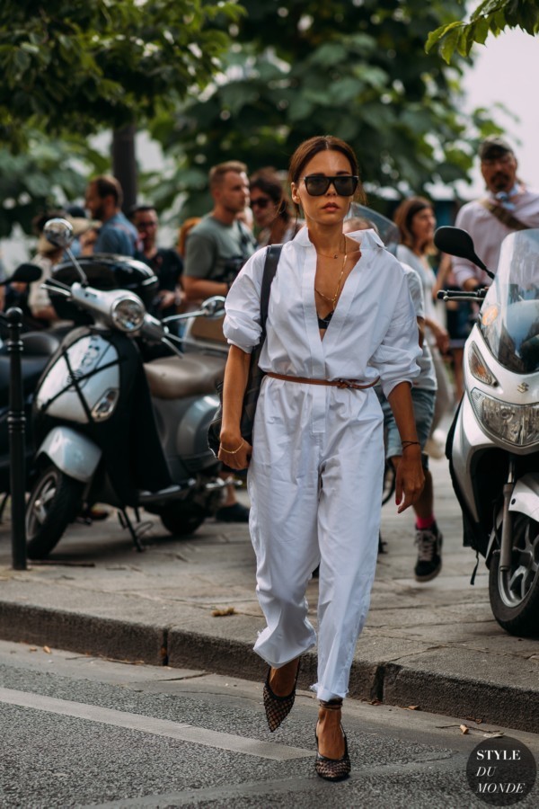 夏天就该穿白色 看着就清凉