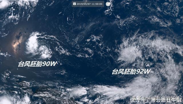 双台风胚胎正在共舞，新台风呼之欲出超级计算机或成超强台风