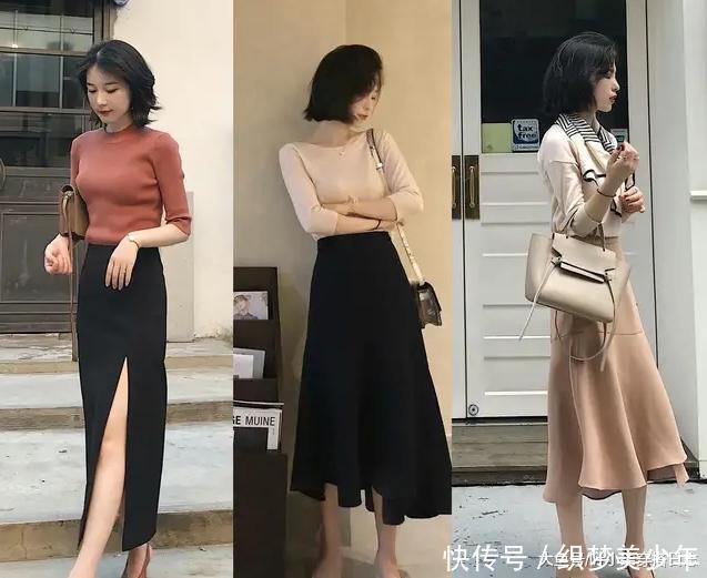  【初秋】可以不漂亮但不能没气质，初秋雅致女人味穿搭示范，太太太好看！