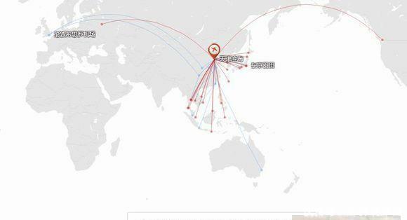 我国主要城市国际直飞航线排名：谁才是真正的国际航空港