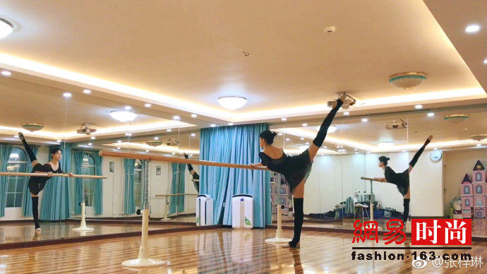 1米22的长腿 张梓琳随便秀下就比过任何人