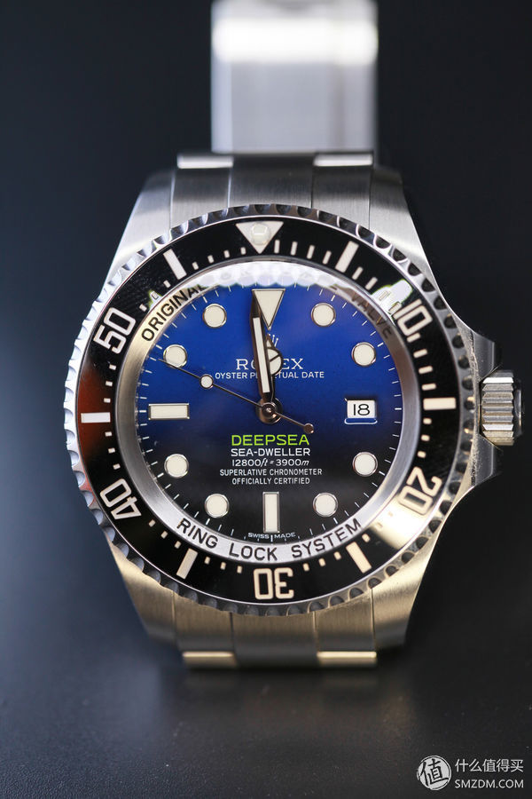 更深的蓝--劳力士Rolex D-bule渐变鬼王深潜表