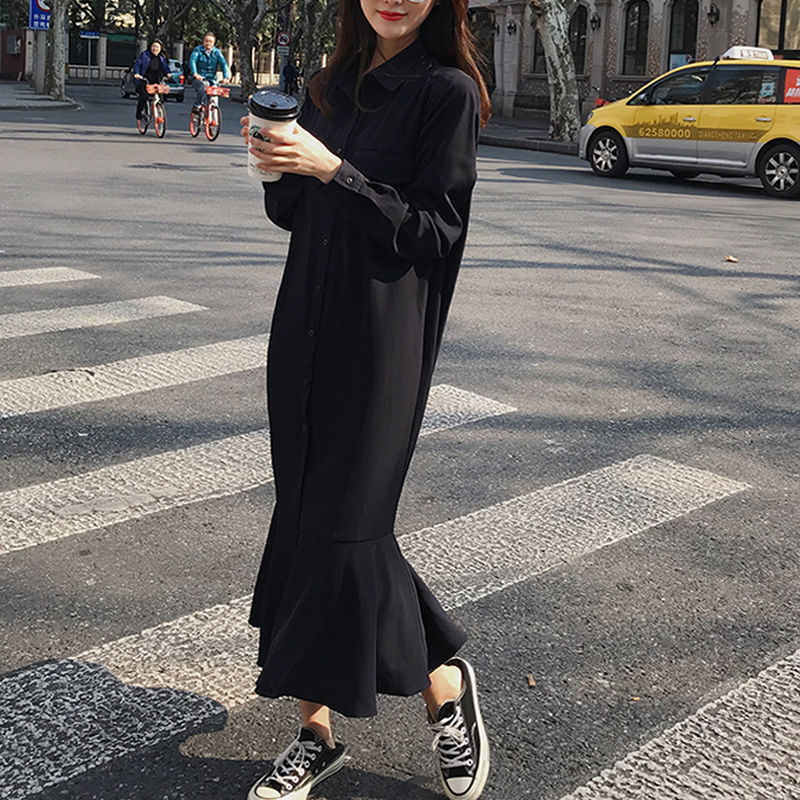 老婆腿粗肚还大，但秋后穿这种瘦瘦裙，都夸美谁也不信她183斤