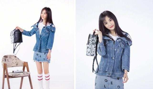 杨幂现身，看了她的穿搭，佩服幂幂有这么多新鲜的创意!