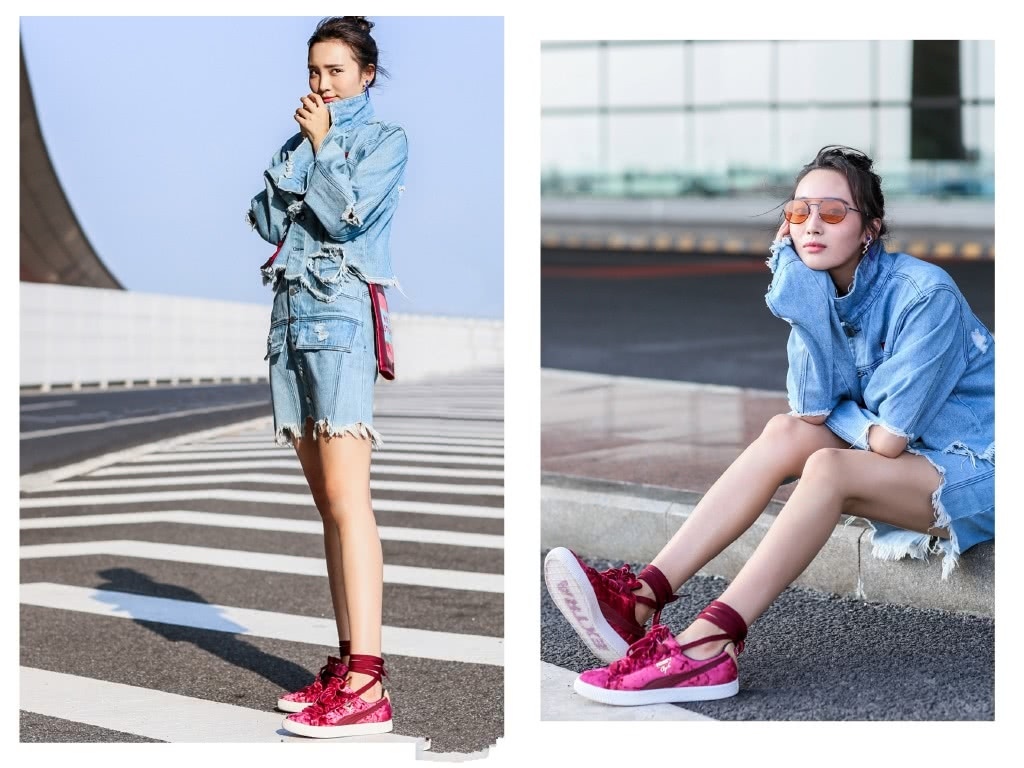 王紫璇这腿也太细了！这么窄的短裤也穿不满，网友：太让人羡慕了