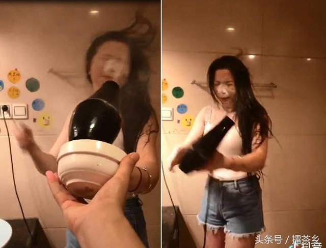 砸面粉恶整女友！屁孩网红爽笑 网揭背后危险：会死人命的