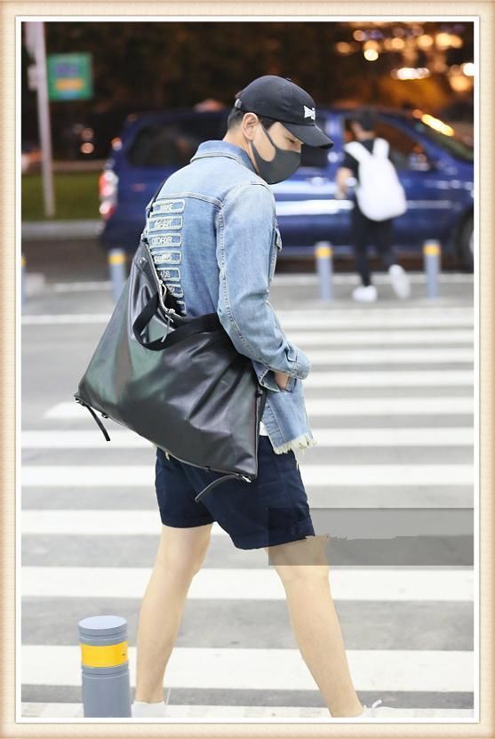 当183张彬彬穿短裤撞上188张亮，才知道模特的腿真的不好惹!