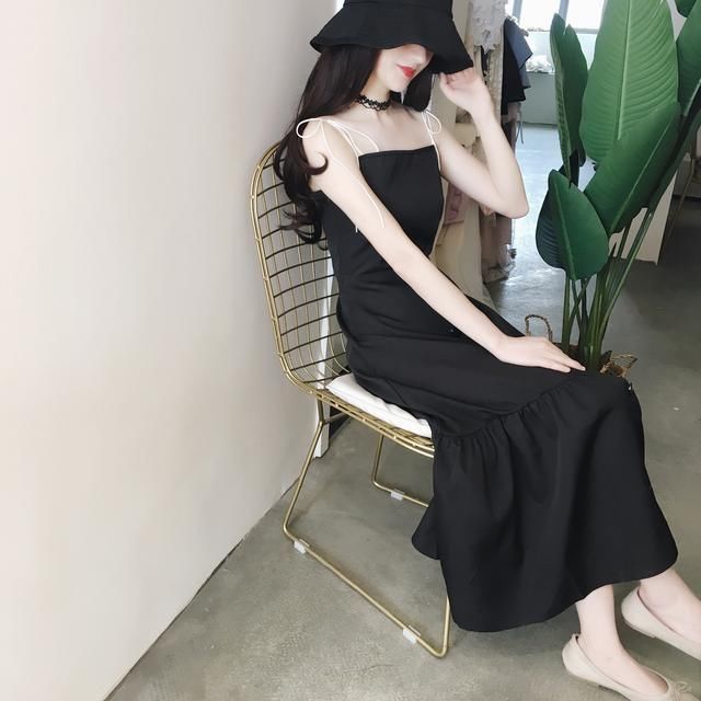 你和女神之间就差一件仙女裙，萦绕盛夏清新范，森系美