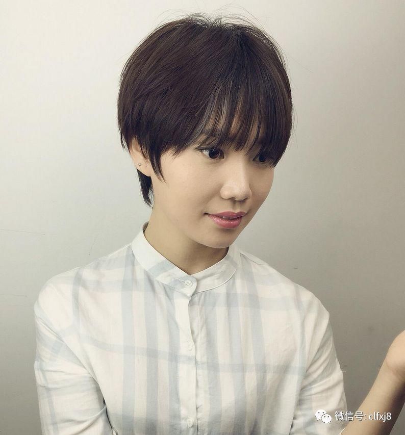 2018流行"豁短发"