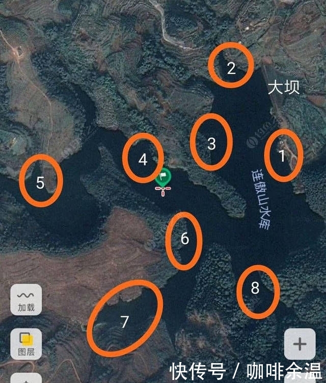 「钓鱼」老师傅找“鱼道”的方法,附图说明