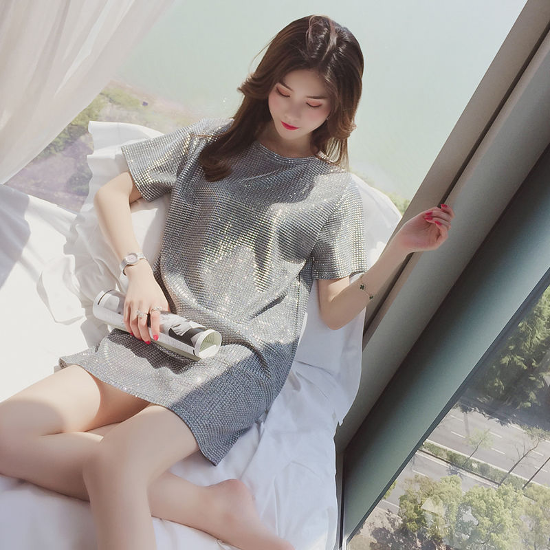 新出炉种“T恤裙”!比真丝高贵，优雅显身材超嫩美