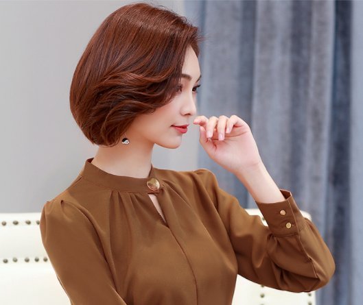 初秋穿长裤配上这:洋气小衫，百搭有气质，特别显年轻美嫩