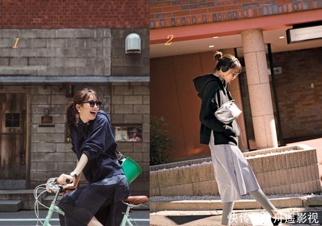  连帽衫：如何学日本女孩，不管穿裤子还是裙子，只要搭上卫衣时尚又减龄