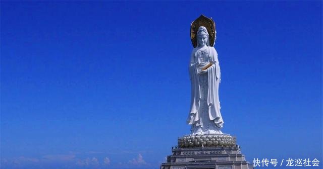 这座观音雕像花费8亿，建造6年才全部完成，飞机看到都要绕道