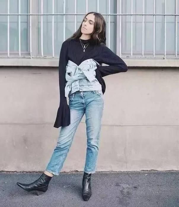  小姐姐们：帅气十足的牛仔外套，彰显你的独特个性