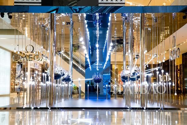 “璀璨星空”欧米茄  星座系列腕表展于南京德基广场购物中心倾情