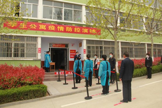  演练：青岛理工大学临沂校区组织开展疫情防控应急演练