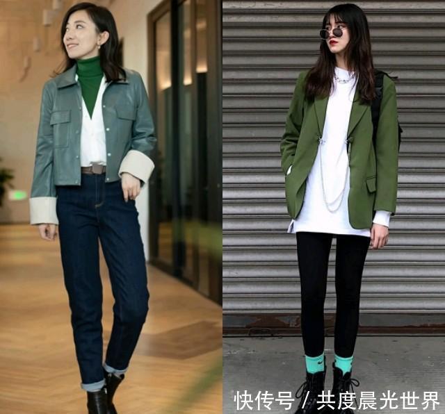 色彩@“最难穿”的绿色,与哪些色彩组合不踩雷,最能打造时髦造型