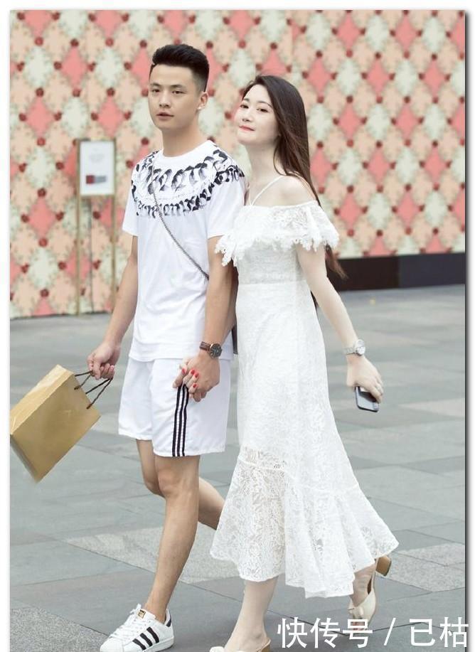  气质|街拍吊带黑色连衣裙的美女，显得高冷气质更具魅力