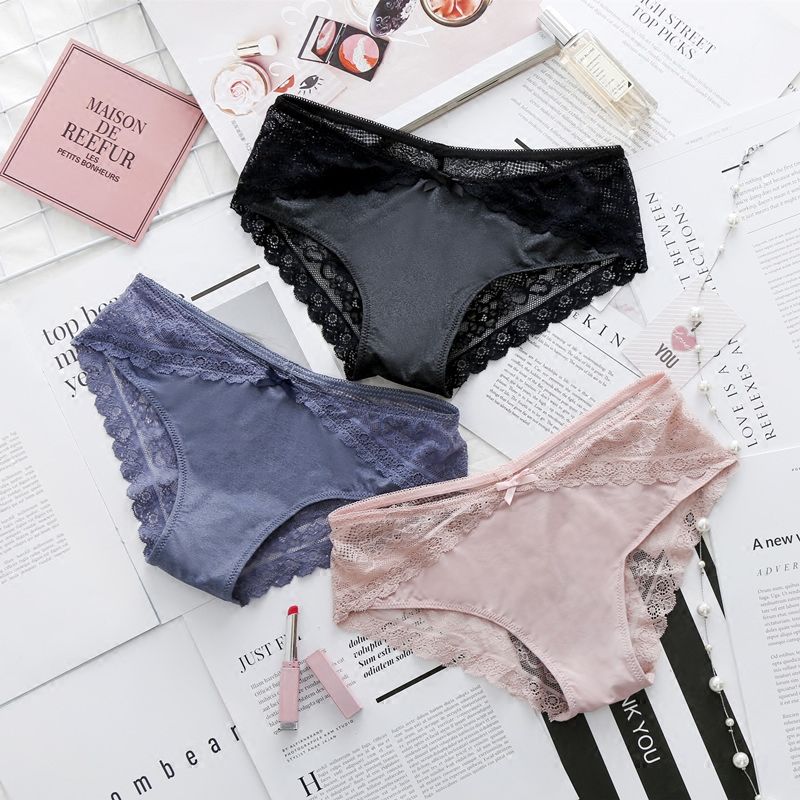 女人一定要对自己好点，这几款三角裤，凉爽舒适，甜蜜中透漏诱惑