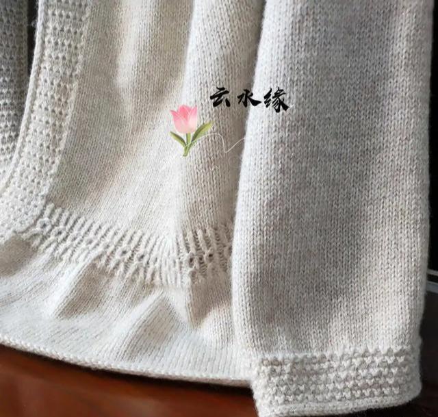 『女士』织毛衣:5款女士开衫图解教程,棒针编织、钩针编织都有