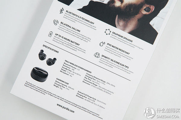 Purdio NEXTER TX11蓝牙耳机评测:石墨烯单元、支持双耳通话