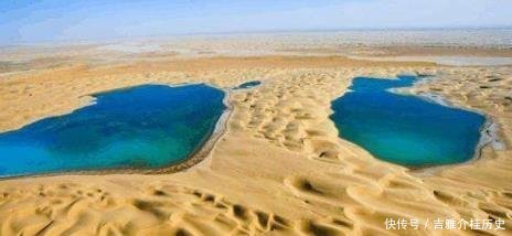  湖泊■新疆沙漠里出现了“湖泊”，面积有上万平方公里，水是从
