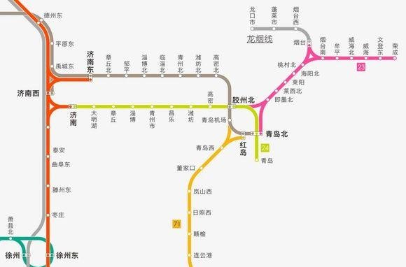 广东浙江福建江苏山东已开通高铁对比哪个省高铁发展得最好