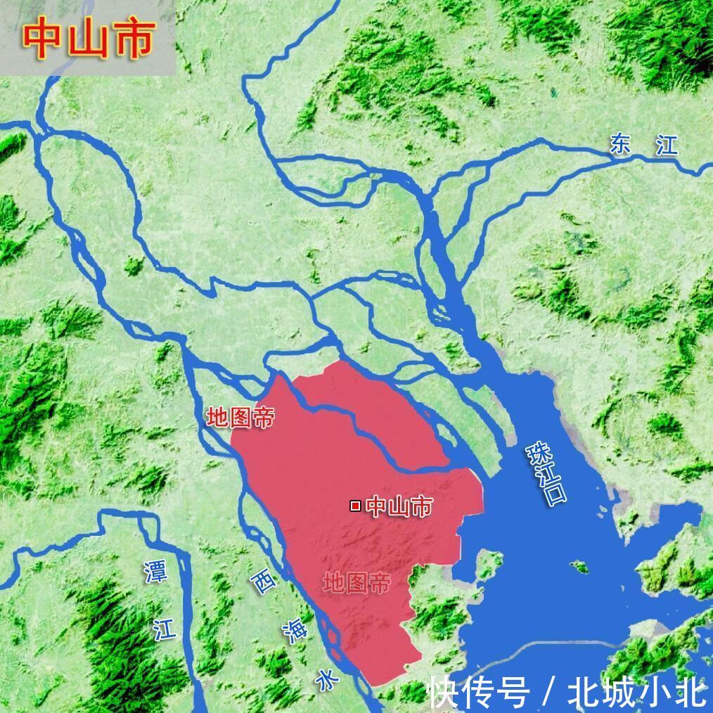  #地形图#22张地形图，快速了解广东省各地级市
