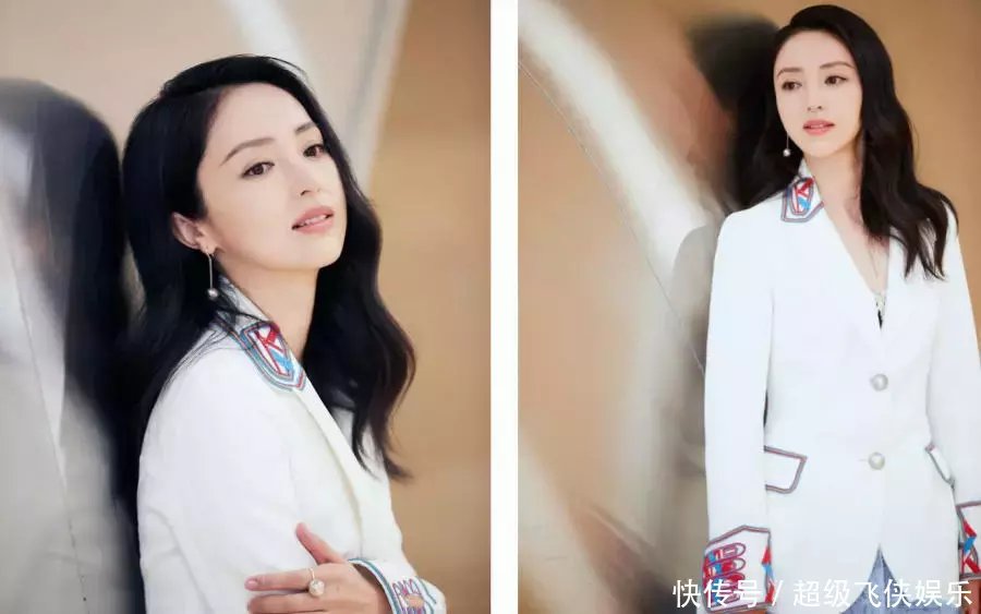 董璇衣品越来越好了！穿紧身鱼尾裙秀曲线，真不信她有36岁！