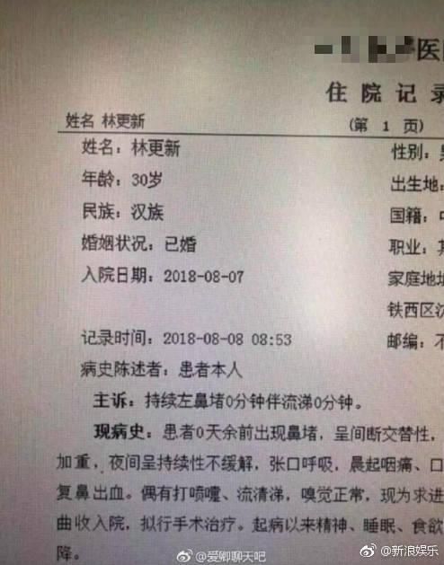 网曝林更新已经结婚了?9亿少女齐落泪 网友:明星也需要被尊重