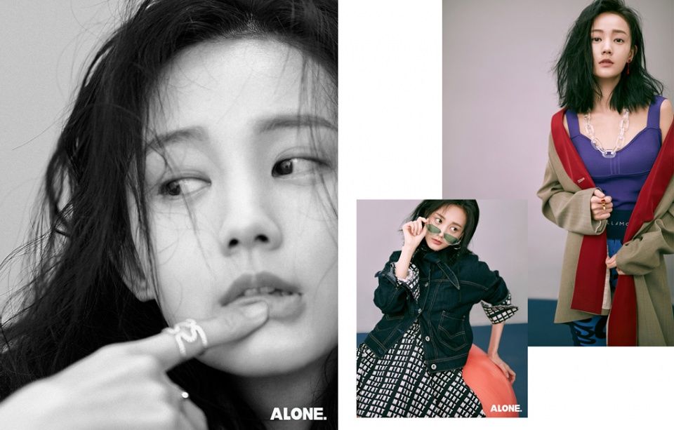 李一桐杂志封面大片 视觉冲击演绎复古时尚