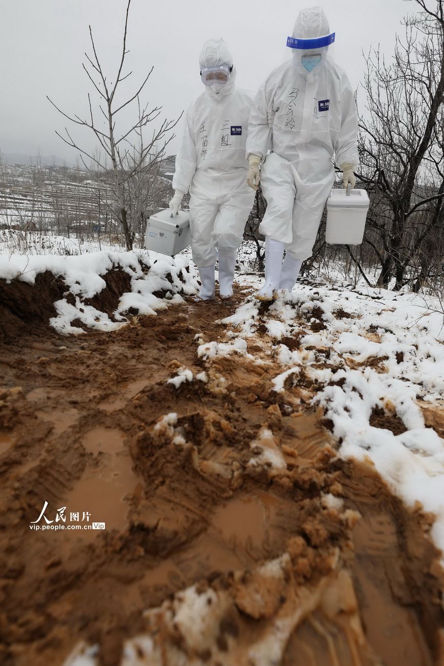  「疫情」山东临沂：疾控人雨雪“排雷”