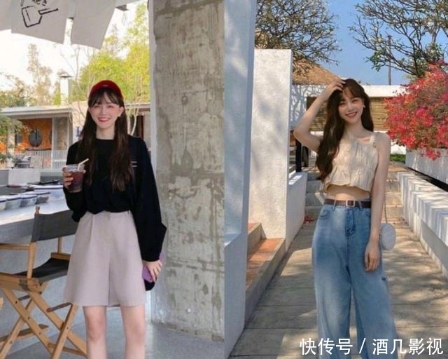「半身裙」18套不重复的春天穿搭,甜美与帅气并存,做个迷人可爱的甜酷女孩
