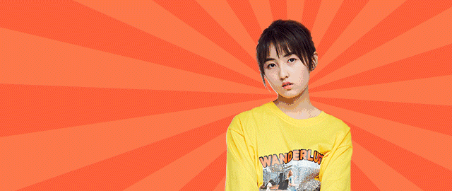 Produce48的C位少女宫胁咲良，她的神秘“铁刘海”真不是粘了胶水