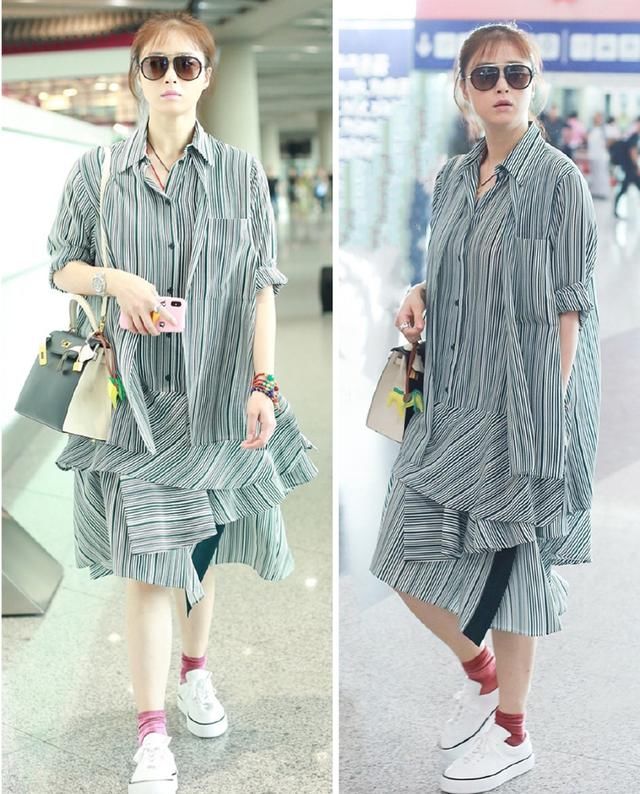 张靓颖老花镜太无神,蒋欣没腰胖一圈,这样的失手穿搭我们不约