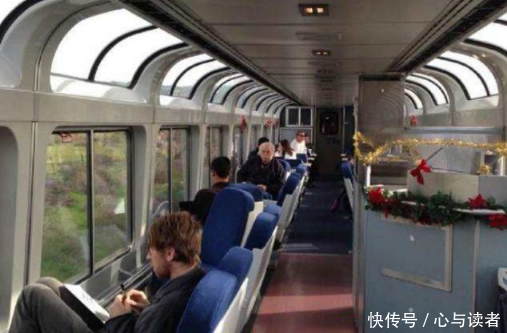  高铁@看完美国的火车，再看中国的高铁车厢，一个享受一个忍受