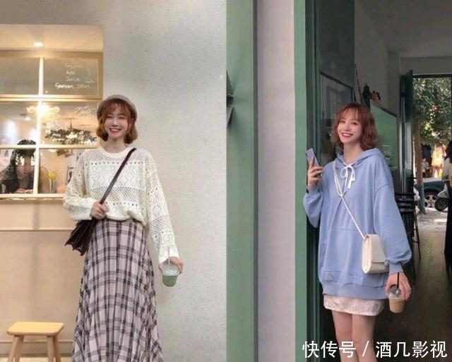 「半身裙」18套不重复的春天穿搭,甜美与帅气并存,做个迷人可爱的甜酷女孩