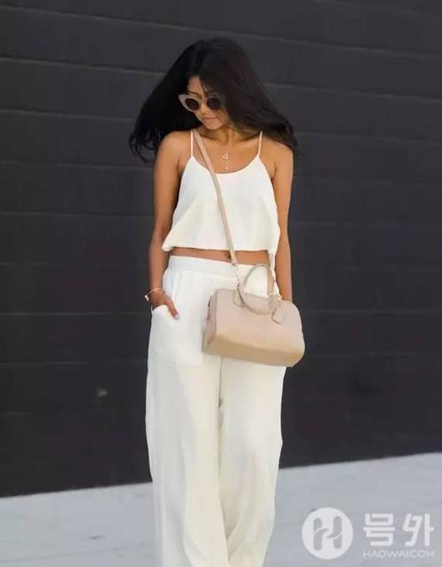 穿衣阔腿裤的夏日穿搭，这样穿准没错！