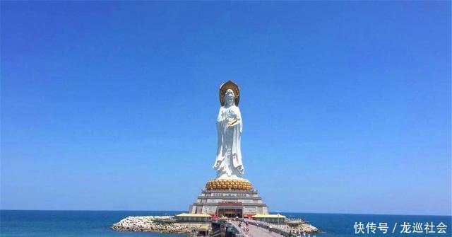这座观音雕像花费8亿，建造6年才全部完成，飞机看到都要绕道