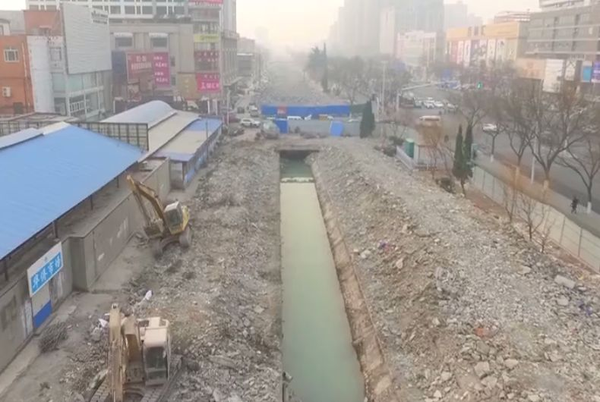 张店猪龙河蓬河改造中，这些路段将重现猪龙河美景!