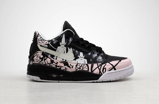 致敬传奇Dunk!AirJordan3&amp;4涂鸦定制欣赏