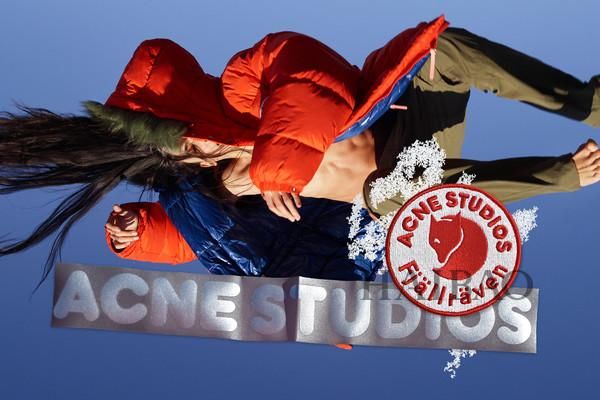Acne Studios与Fjllrven合作系列广告大片:分享瑞典特质!
