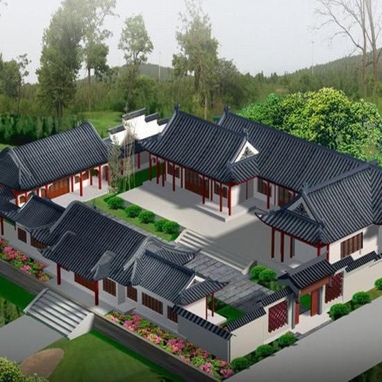 9栋中国最美四合院别墅，成功人士最爱，拥有一栋你真牛